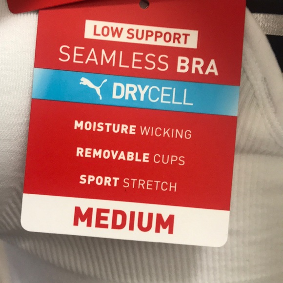 Puma Athletic/Athleisure Sports Bra, NWT! - Picture 6 of 7
